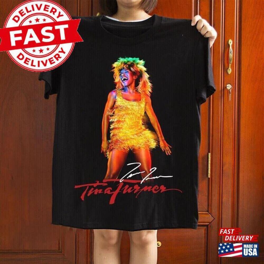Tina Turner Shirt T-Shirt Musical Shirts Unisex Classic